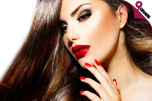 For QR144 Enjoy a Thermoherb Lift Facial & Luxury Manicure OR for QR1111 Get an Organic Silver Keratin Hair Treatment! (QR360/QR2800 Value)
